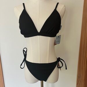 Shade & Shore Ribbed Bikini Set